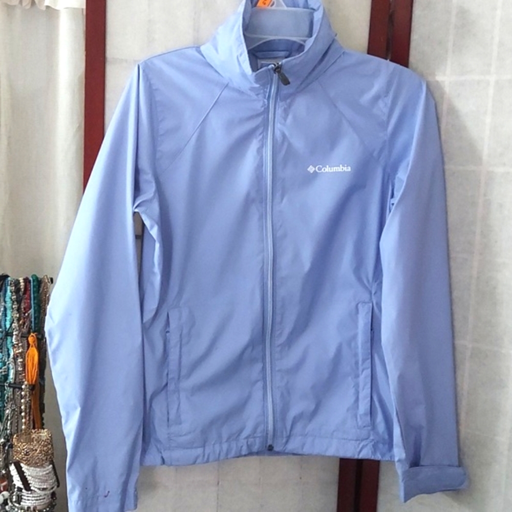 Columbia Women's Switchback III waterproof Windbreaker lavender Jacket Sz XS